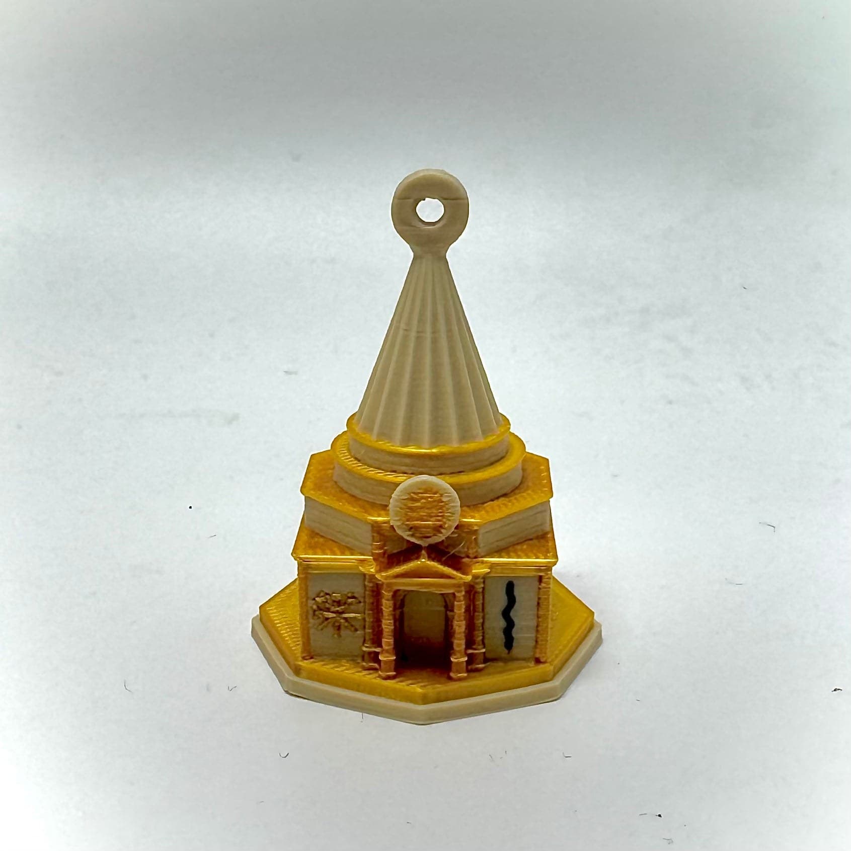 Quba Heft Mêrê Dîwanê - Anhänger, ezidisches Symbol aus dem 3D-Drucker